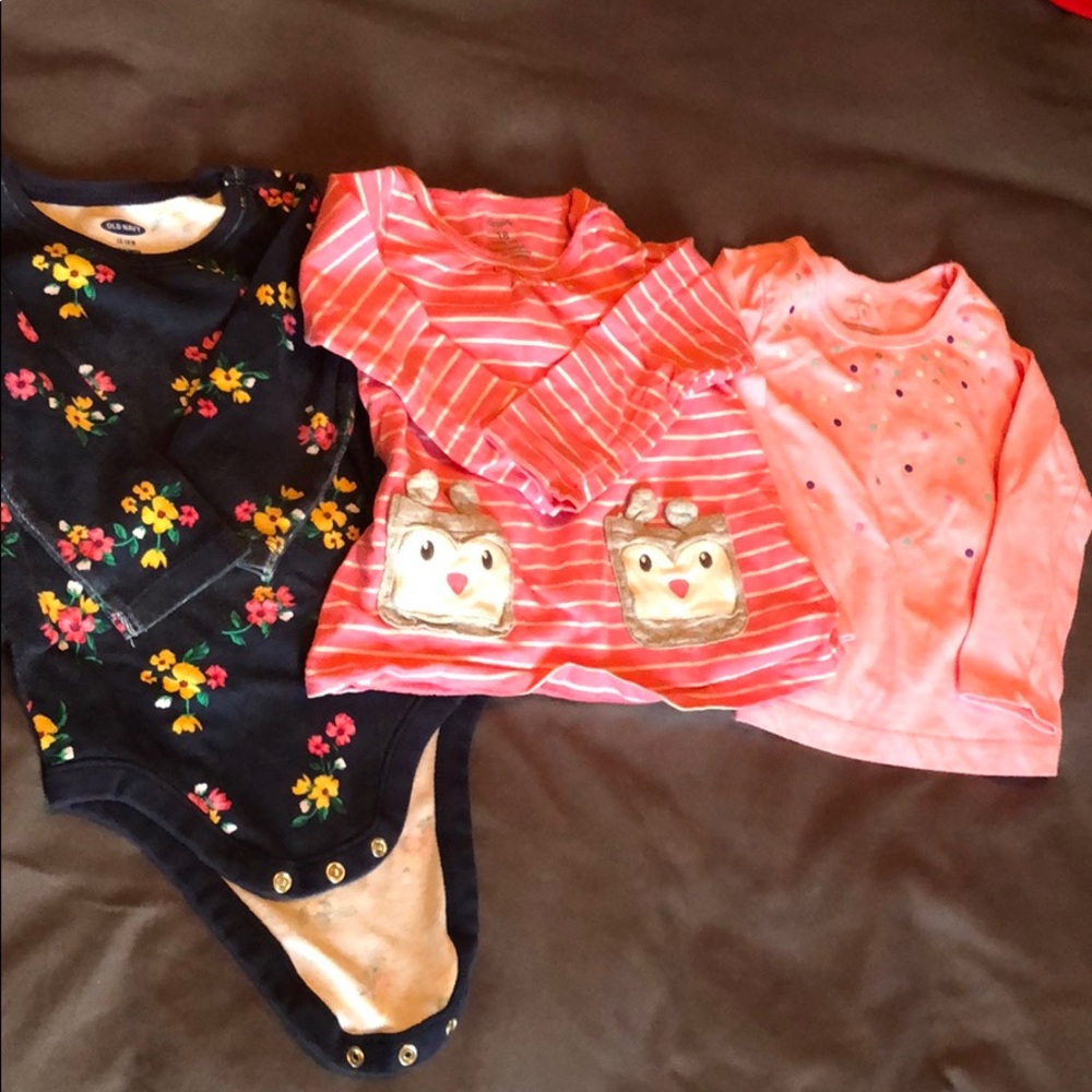 Long sleeve bundle 12-18M